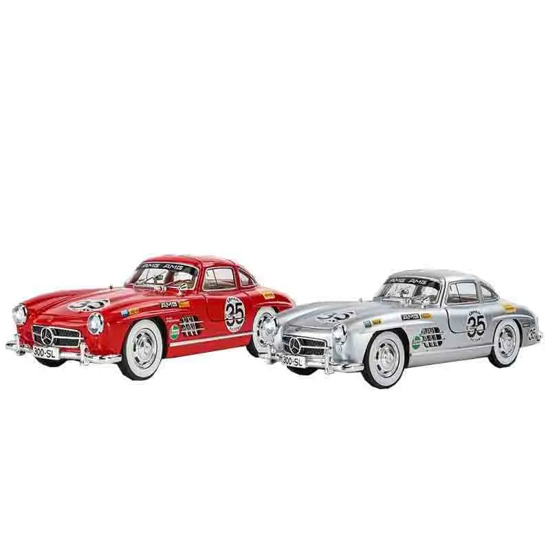 1:24 300SL 35# Vintage Classic Alloy Car Model Diecasts Toy With Sound and Light Vehicles Decoration Toys For Kids Gift
1:24 300SL 35# Vintage Classic Alloy Car Model Diecasts Toy With Sound and Light Vehicles Decoration Toys For Kids Gift
