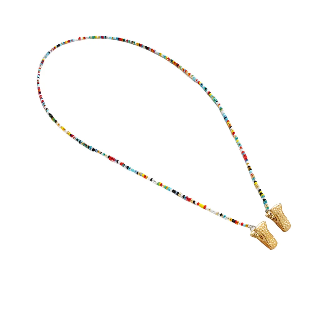 Colorful Delicate Beard Design Glasses Chain Fine Workmanship Anti-Skid for Sports Travel Spectacles Hanging Chain
Colorful Delicate Beard Design Glasses Chain Fine Workmanship Anti-Skid for Sports Travel Spectacles Hanging Chain