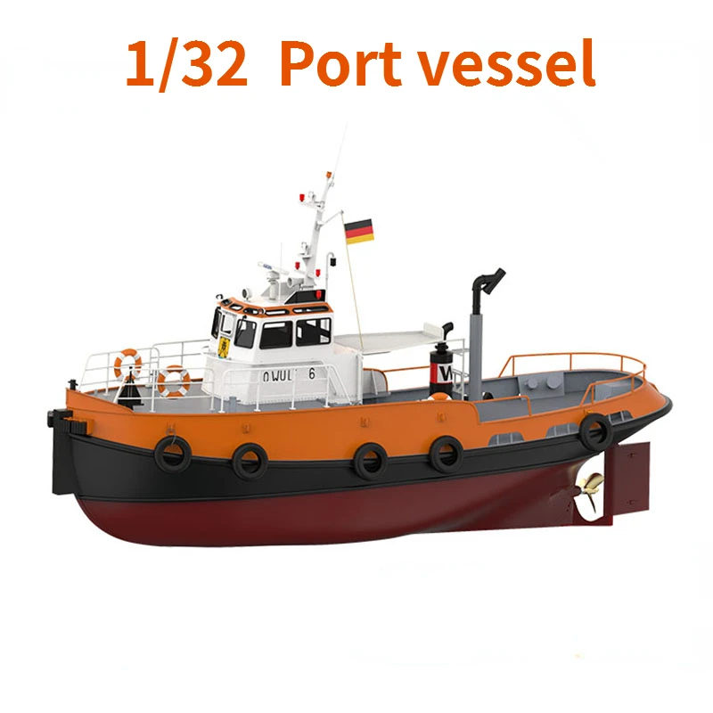 Port Ship 1/32WULF 6 Tug Remote Control Product Ship Assembly Kit Model Scale Ship
Port Ship 1/32WULF 6 Tug Remote Control Product Ship Assembly Kit Model Scale Ship