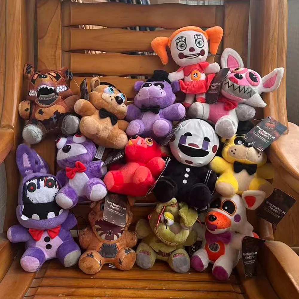 New Five Night At Freddy Fnaf Cute Plush Toys Game Doll Bonnie Bear Foxy Cartoon Stuffed Dolls Freddy Toys For Children Gifts
New Five Night At Freddy Fnaf Cute Plush Toys Game Doll Bonnie Bear Foxy Cartoon Stuffed Dolls Freddy Toys For Children Gifts