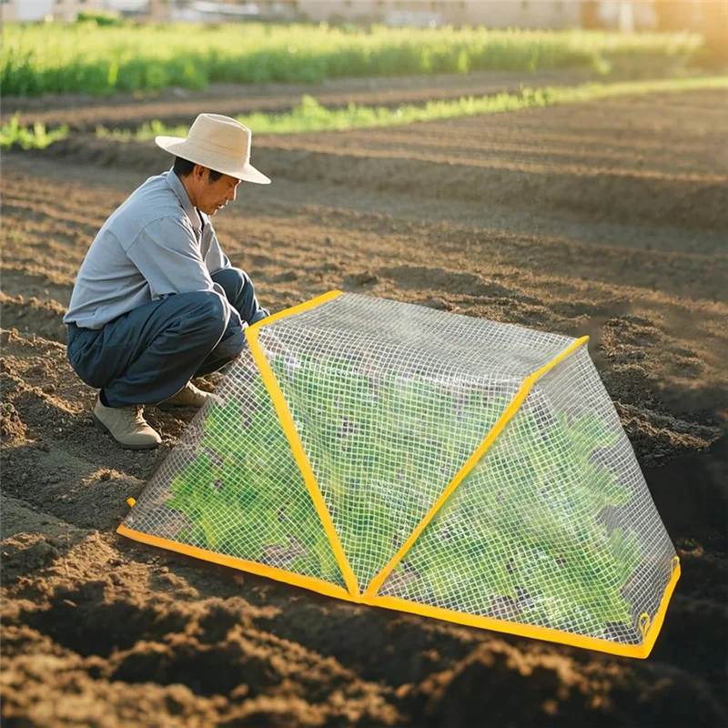 A26F-Vegetable Rows Plant Protector Vegetable Row Cover Plant Net Cage Guard Greenhouse Cover For Protect Vegetable Fruit From A
A26F-Vegetable Rows Plant Protector Vegetable Row Cover Plant Net Cage Guard Greenhouse Cover For Protect Vegetable Fruit From A