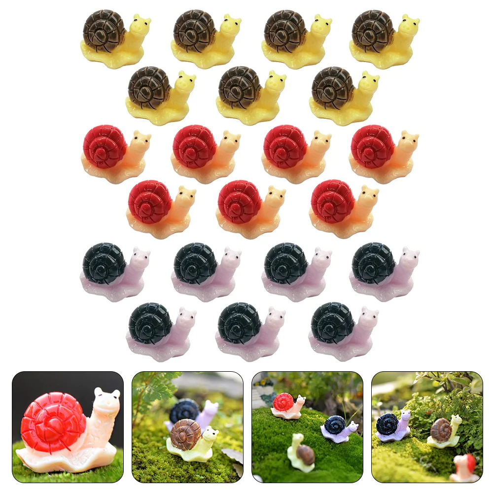 21 Pcs Mini Snail Statue Red Statues Resin Figurine Decor Animal Green DIY Micro Landscape Decors Adornments
21 Pcs Mini Snail Statue Red Statues Resin Figurine Decor Animal Green DIY Micro Landscape Decors Adornments