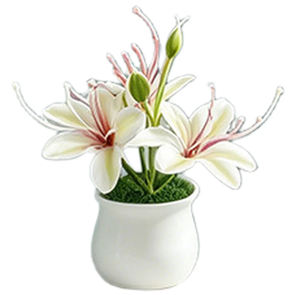 3D Artificial Jasmine Flower Pot with Realistic Petals and Leaves for Home Decor Wedding Outdoor Desktop Decoration
3D Artificial Jasmine Flower Pot with Realistic Petals and Leaves for Home Decor Wedding Outdoor Desktop Decoration