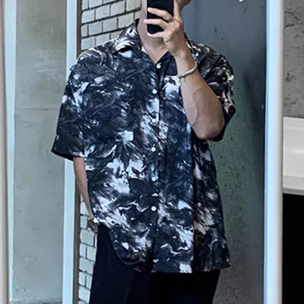 Casual Summer Vacation Wear Men's Fashion Baroque Print Shirt Summer Loose Shirt Black Floral Design Casual Wear
Casual Summer Vacation Wear Men's Fashion Baroque Print Shirt Summer Loose Shirt Black Floral Design Casual Wear