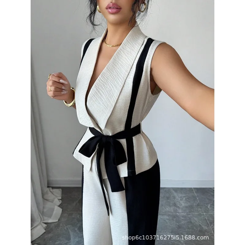 Women's Clothing Is Stylish and Individualized The New Summer Casual, High-end and Fashionable Commuting Set for Cross-border
Women's Clothing Is Stylish and Individualized The New Summer Casual, High-end and Fashionable Commuting Set for Cross-border