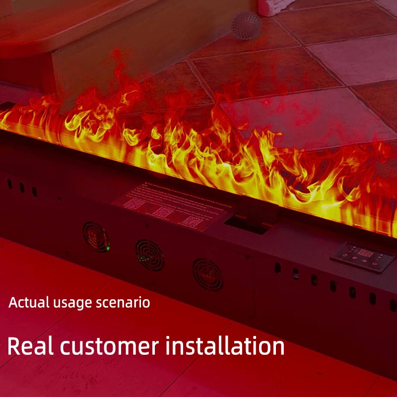 Water Vapor & Ultrasonic 3D Real Flame, Electric & Steam Atomized Fireplace for Home Living Room Decoration
Water Vapor & Ultrasonic 3D Real Flame, Electric & Steam Atomized Fireplace for Home Living Room Decoration