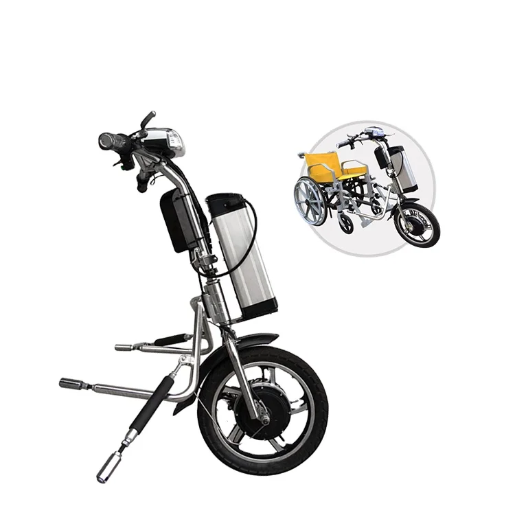 Wheelchair Attachment Tricycle Hand Bike Electric Wheelchair Conversion Kit