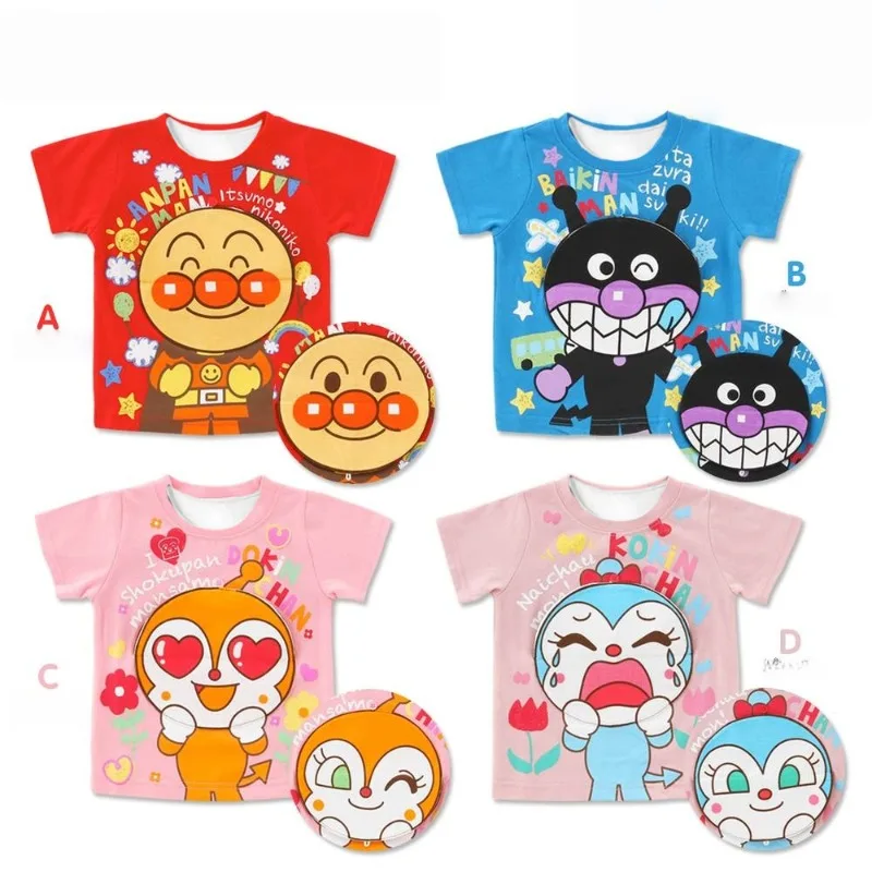 Anpanman Parents Kids T-shirt Summer Cartoon Print Short Sleeve Tops Boys Girls Casual Tees Children Anime Anpanman T Shirts
Anpanman Parents Kids T-shirt Summer Cartoon Print Short Sleeve Tops Boys Girls Casual Tees Children Anime Anpanman T Shirts