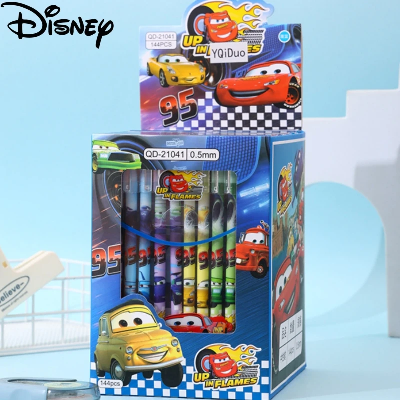 12/144 шт., гелевая ручка с рисунком Диснея Макквин, Kawaii, студенческие письменные принадлежности, 0,5 мм, милая ручка для подписи, канцелярские принадлежности, канцелярские принадлежности
12/144 шт., гелевая ручка с рисунком Диснея Макквин, Kawaii, студенческие письменные принадлежности, 0,5 мм, милая ручка для подписи, канцелярские принадлежности, канцелярские принадлежности