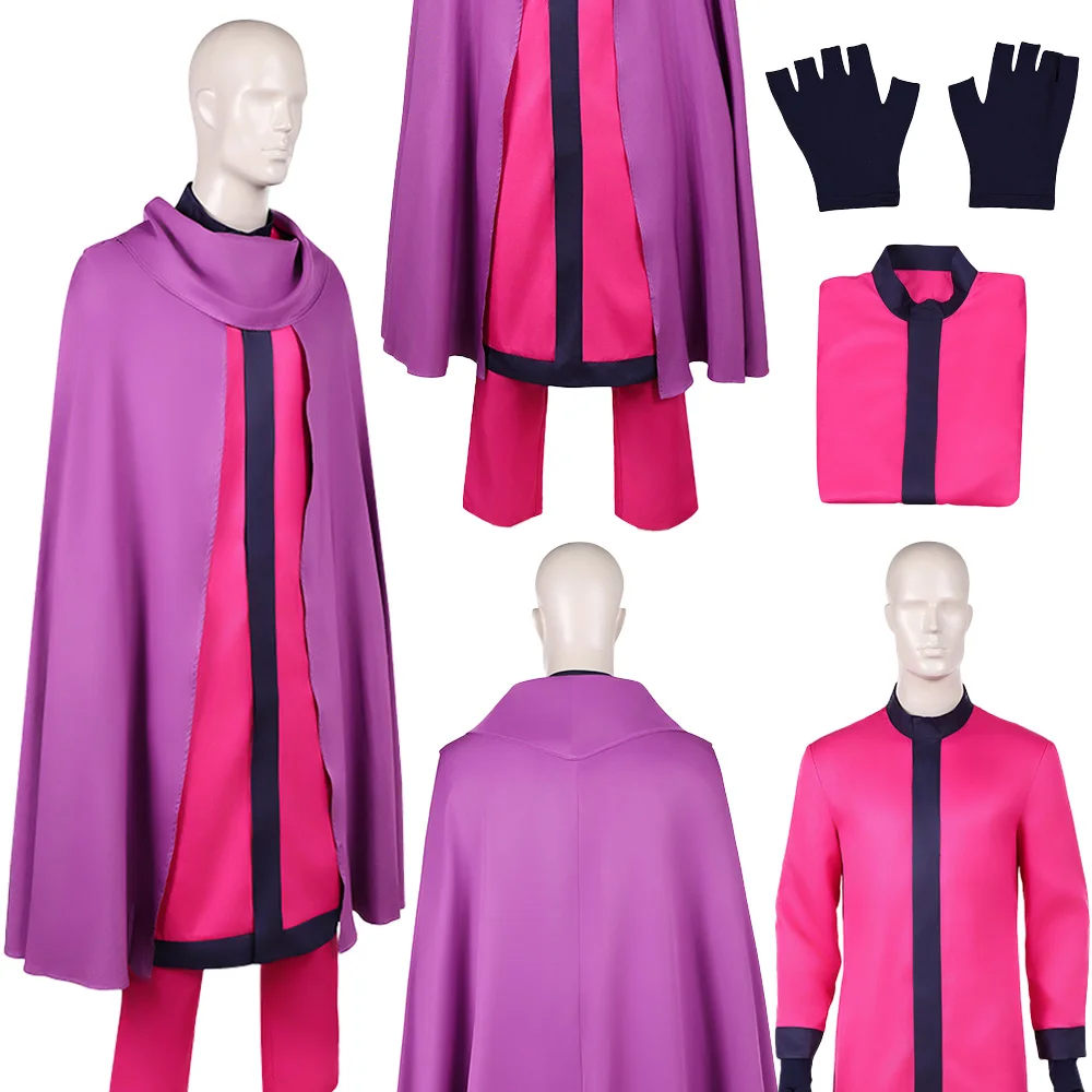Fantasia Supervillain Magneto Cosplay Clothing Cartoon X Men Disfraz Costume Male Fantasy Halloween Carnival Party Clothes
Fantasia Supervillain Magneto Cosplay Clothing Cartoon X Men Disfraz Costume Male Fantasy Halloween Carnival Party Clothes