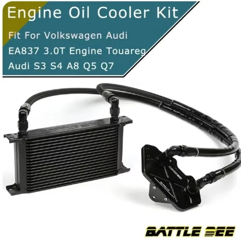 Oil Cooler Kit For VAG Audi S3 S4 3.0T EA837 Engine Volkswagen Series Touareg Oil Filter Sandwich Plate Adapter BB-OCK-113
Oil Cooler Kit For VAG Audi S3 S4 3.0T EA837 Engine Volkswagen Series Touareg Oil Filter Sandwich Plate Adapter BB-OCK-113