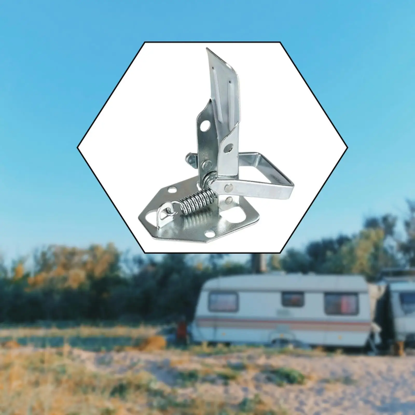 Сверхмощная защелка прицепа из оцинкованной стали, универсальный дверной замок, сменное оборудование для модификации автофургона
Сверхмощная защелка прицепа из оцинкованной стали, универсальный дверной замок, сменное оборудование для модификации автофургона