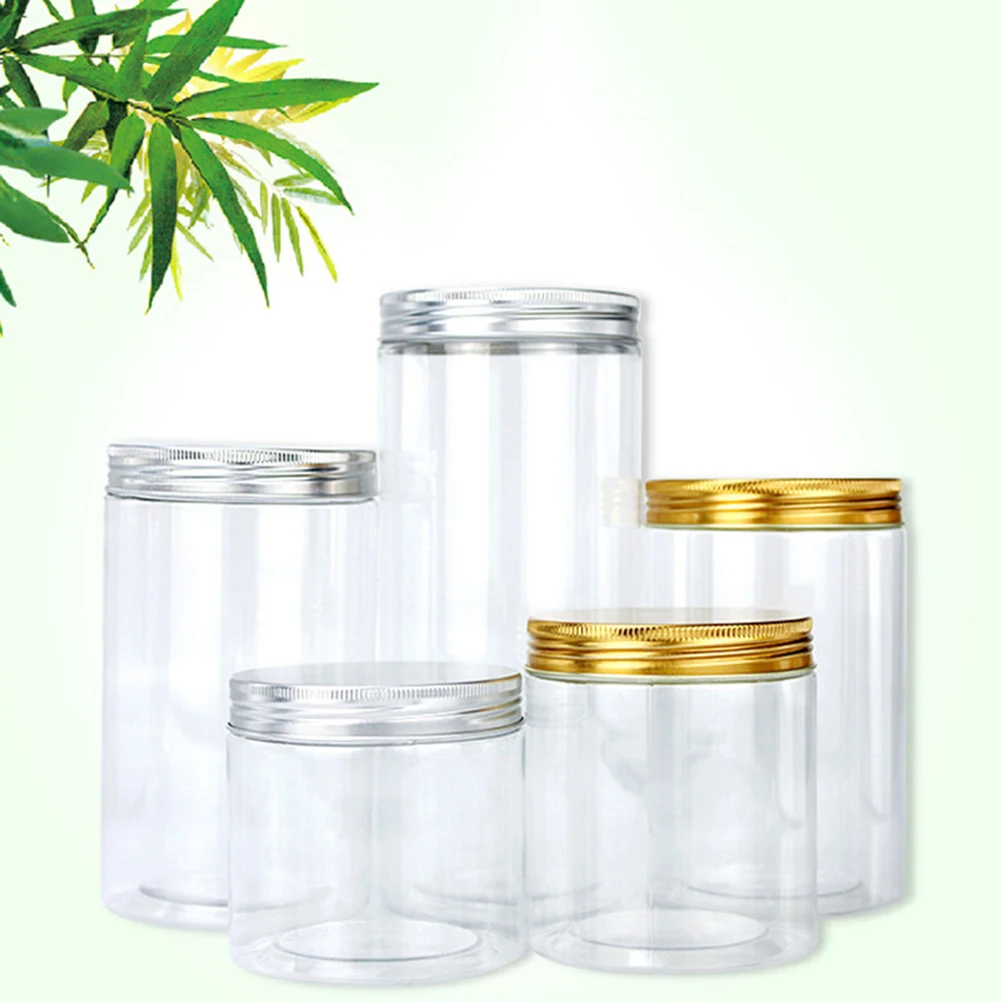 6 pcs Candy Jars Storage Containers Thickened Grain Cans Aluminum Screw Lids Sealing Nuts Bolts Coffee Beans
6 pcs Candy Jars Storage Containers Thickened Grain Cans Aluminum Screw Lids Sealing Nuts Bolts Coffee Beans