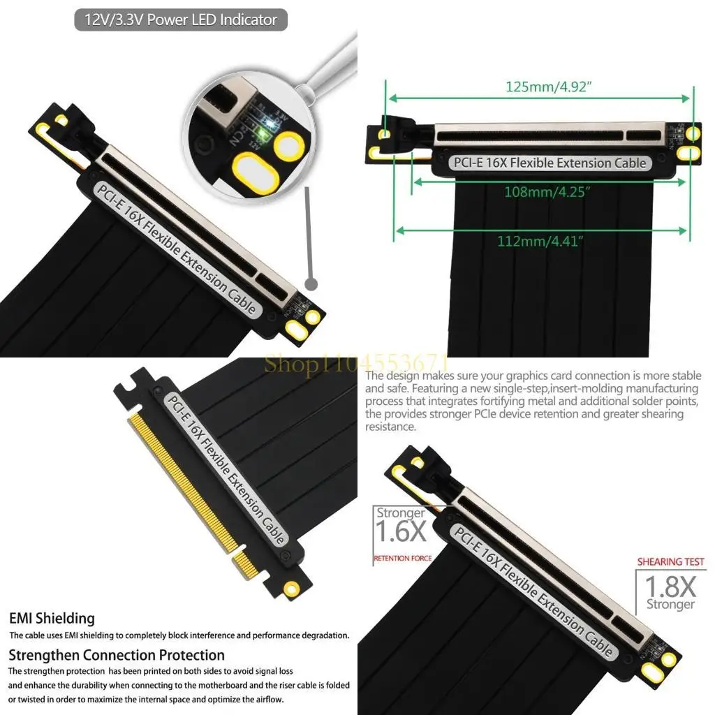 Бестселлер PCIE X16 PCI для Express Riser Extender Cable Гибкая высокая скорость 90 градусов
Бестселлер PCIE X16 PCI для Express Riser Extender Cable Гибкая высокая скорость 90 градусов