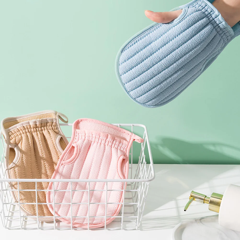 3Pcs Bath Mitts Dual-Sided Exfoliating Scrubber Household Skin Cleaning Tool Comfortable Wear Bath Mitt Shower Skin Scrubber
3Pcs Bath Mitts Dual-Sided Exfoliating Scrubber Household Skin Cleaning Tool Comfortable Wear Bath Mitt Shower Skin Scrubber