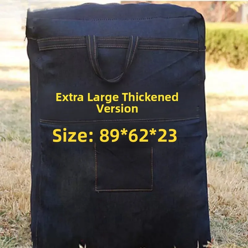 Extra Large Thick Denim Canvas Backpack Moving Bag Double Shoulder Bag Luggage Bag Check-In Bag Packing Bag Travel Bag
Extra Large Thick Denim Canvas Backpack Moving Bag Double Shoulder Bag Luggage Bag Check-In Bag Packing Bag Travel Bag