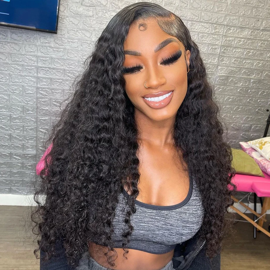 13x6 Curly Lace Front Human Hair Wig Hd Pre plucked Water Wave Wigs For Black Women Loose Deep Wave Frontal Wig Human Hair
13x6 Curly Lace Front Human Hair Wig Hd Pre plucked Water Wave Wigs For Black Women Loose Deep Wave Frontal Wig Human Hair
