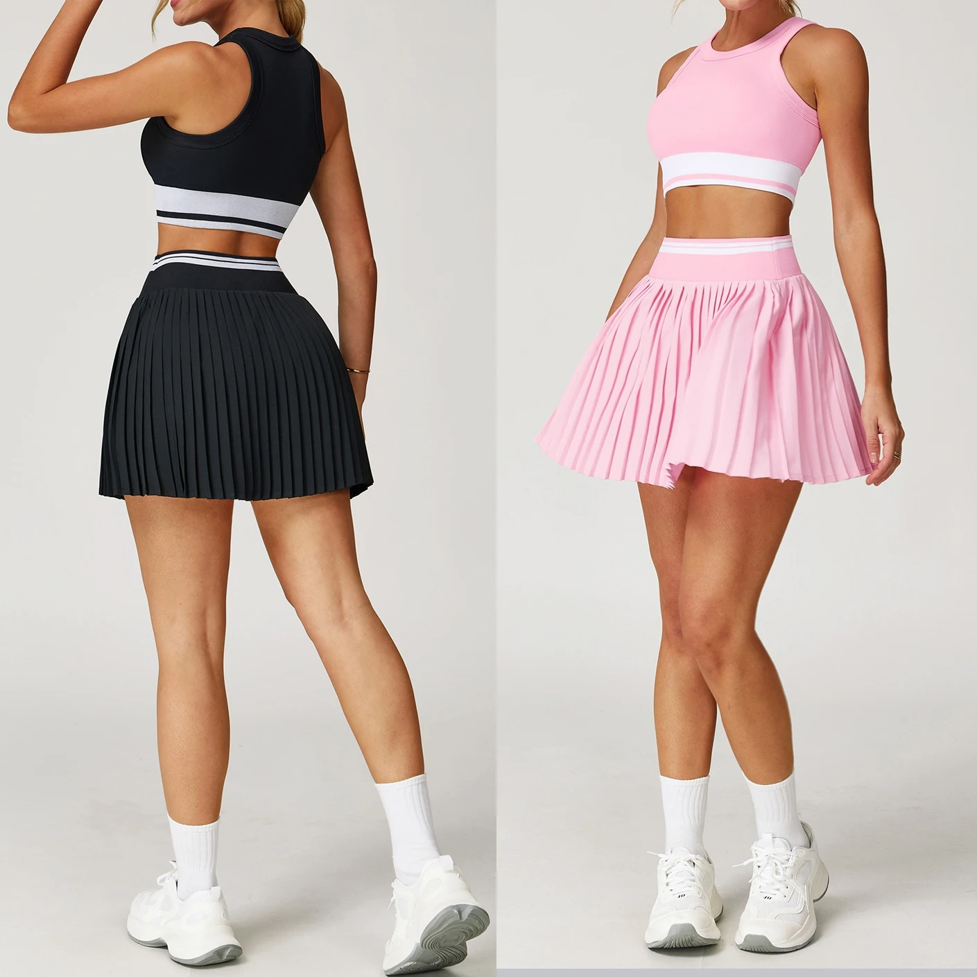 Yoga Set Yoga Sports Underwear Women Tracksuit Fitness Suit Running Golf Pickleball Short Skirt Workout Set Tennis Athletic Wear
Yoga Set Yoga Sports Underwear Women Tracksuit Fitness Suit Running Golf Pickleball Short Skirt Workout Set Tennis Athletic Wear