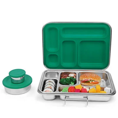 Wholesale food grade bento boxes with leak proof stainless steel lunch boxes in compartments
Wholesale food grade bento boxes with leak proof stainless steel lunch boxes in compartments