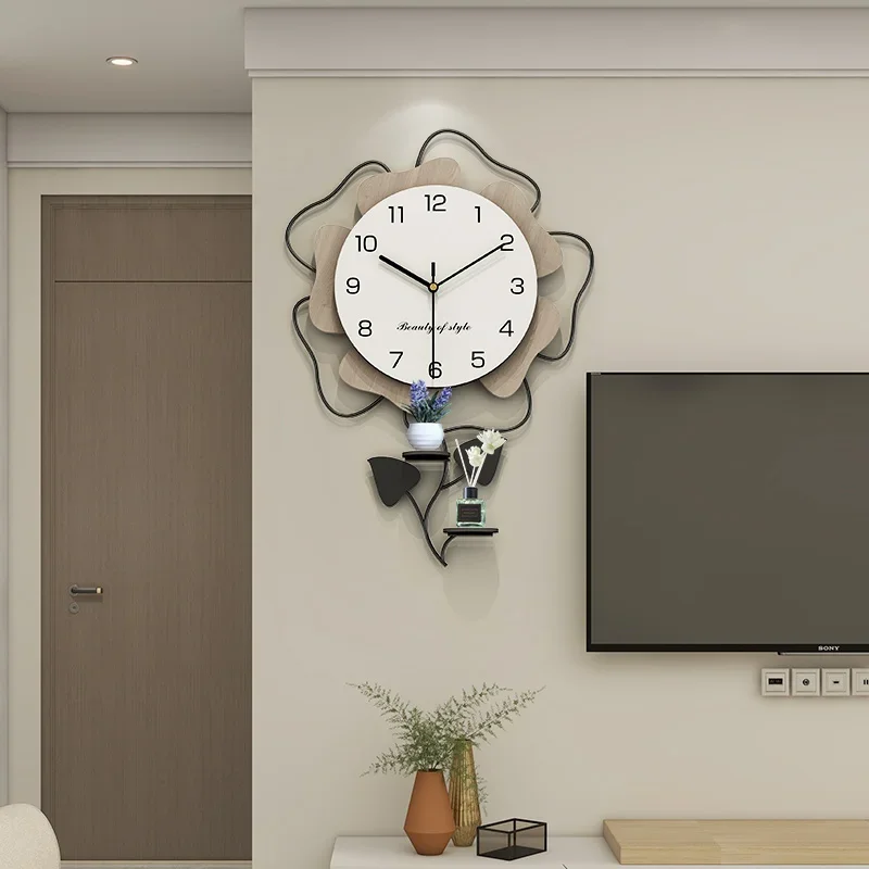 Creative flower clock wall clock living room 2025 new simple modern Internet celebrity decorative arts atmosphere wall clock
Creative flower clock wall clock living room 2025 new simple modern Internet celebrity decorative arts atmosphere wall clock