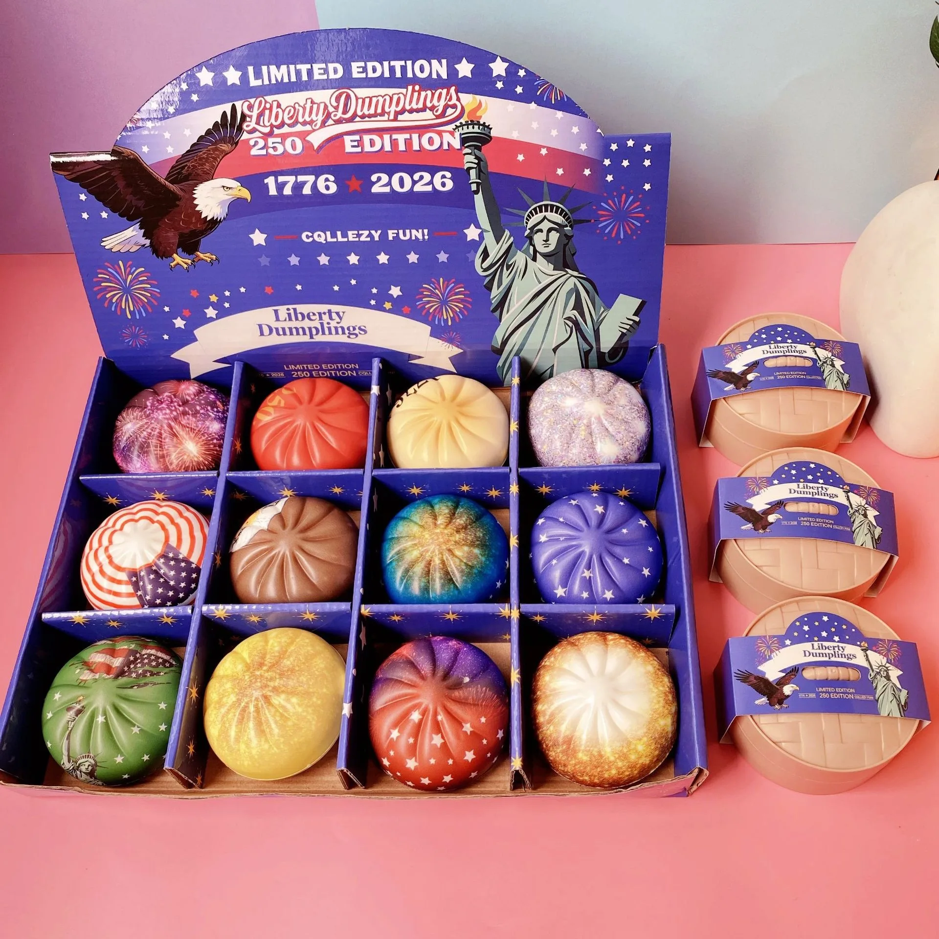Dumpling Squishy Squeeze Toys Smile Face Dumpling Anti-Stress Ball Soft Fidget Squishy Tabas Bun Slow Rebound Sqush Toys
Dumpling Squishy Squeeze Toys Smile Face Dumpling Anti-Stress Ball Soft Fidget Squishy Tabas Bun Slow Rebound Sqush Toys