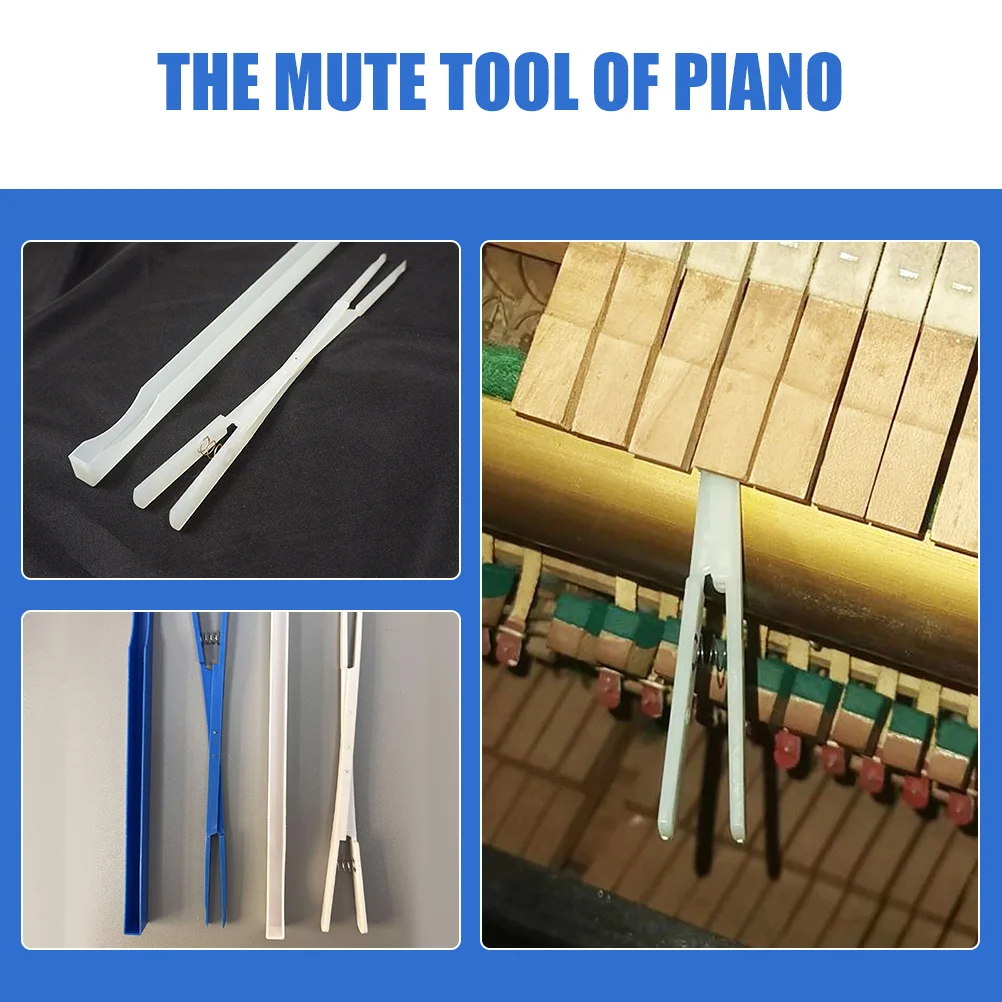 2Sets Piano Mute Clamp Tuning Accessory Nylon Material Durable String Vibration Stopper Piano Tuning Tool Tuner Supplies
2Sets Piano Mute Clamp Tuning Accessory Nylon Material Durable String Vibration Stopper Piano Tuning Tool Tuner Supplies