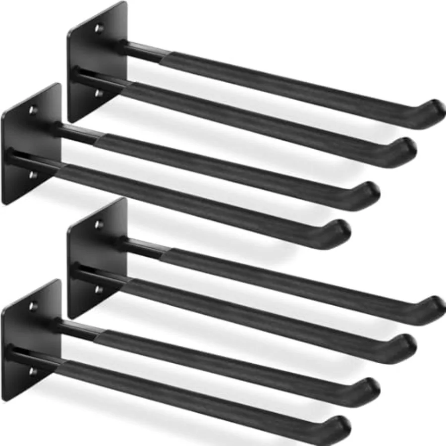 14" Large Garage Hooks, 4-Pack Garage Hooks Heavy Duty, Utility Steel Garage Wall Hooks for Hanging Yard Tools, Car Tires, Ladd
14" Large Garage Hooks, 4-Pack Garage Hooks Heavy Duty, Utility Steel Garage Wall Hooks for Hanging Yard Tools, Car Tires, Ladd