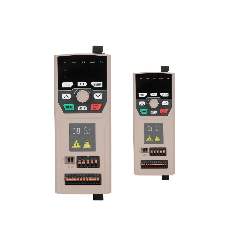 VFD AC Drive Inverter 4KW Single-phase 380V Input 3-phase 380V Output RS485/Modbus Vector Control Compressor High
VFD AC Drive Inverter 4KW Single-phase 380V Input 3-phase 380V Output RS485/Modbus Vector Control Compressor High