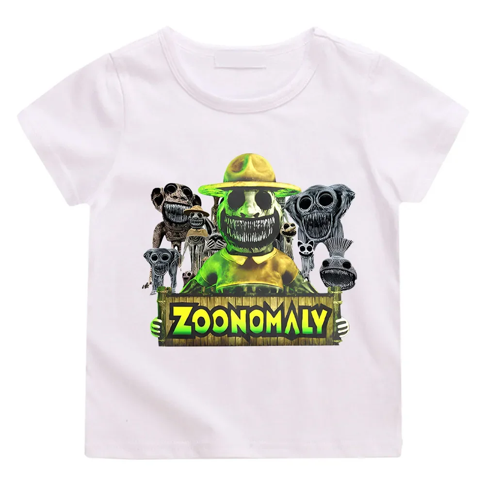 Zoonomaly Cartoon T-shirt Cosplay Costume Kids T-shirt Game Print Clothes for Boys Girls Summer Short Sleeve Tees High Quality
Zoonomaly Cartoon T-shirt Cosplay Costume Kids T-shirt Game Print Clothes for Boys Girls Summer Short Sleeve Tees High Quality