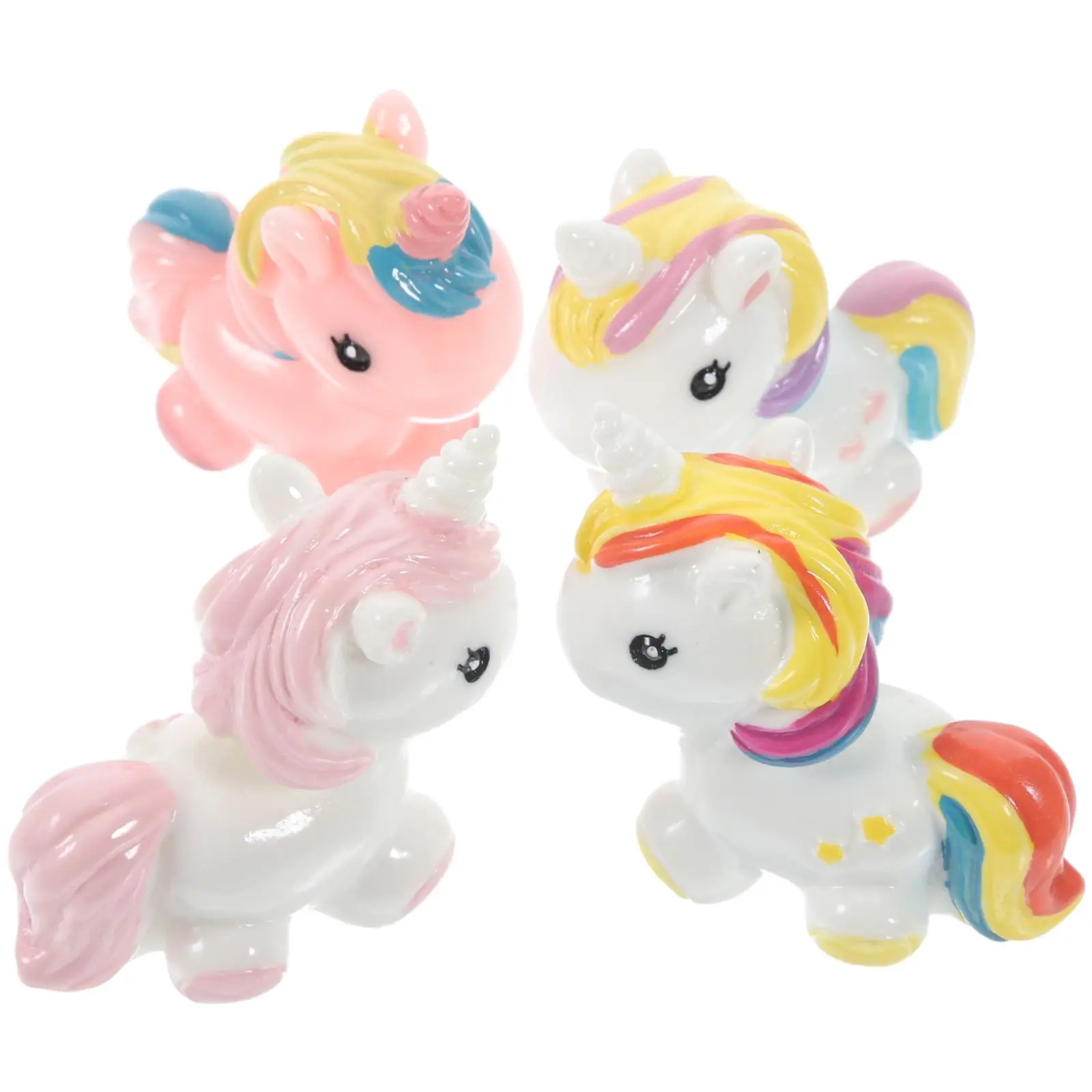 4 Pcs Mini Resin Unicorn Figurines Cute Hand Painted Decorative Fence Accessories For Home Microlandscape Scene
4 Pcs Mini Resin Unicorn Figurines Cute Hand Painted Decorative Fence Accessories For Home Microlandscape Scene