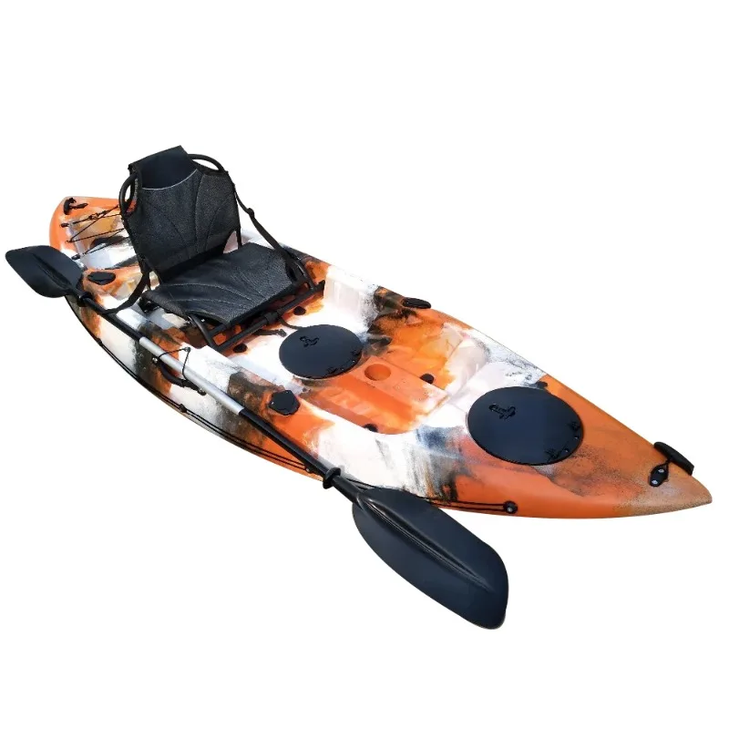 Simple And Practical Sit-On-One-Seater Pedal Drive Paddler Kayak With Water Resistant Design
Simple And Practical Sit-On-One-Seater Pedal Drive Paddler Kayak With Water Resistant Design