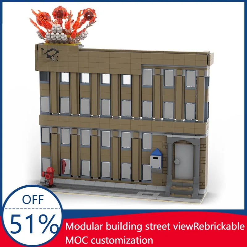 New 757PCS Famous Movie Architecture Save Me Hawkeye Modular Facade MOC Model Custom Blocks DIY Assembly Educational Toy Gifts
New 757PCS Famous Movie Architecture Save Me Hawkeye Modular Facade MOC Model Custom Blocks DIY Assembly Educational Toy Gifts