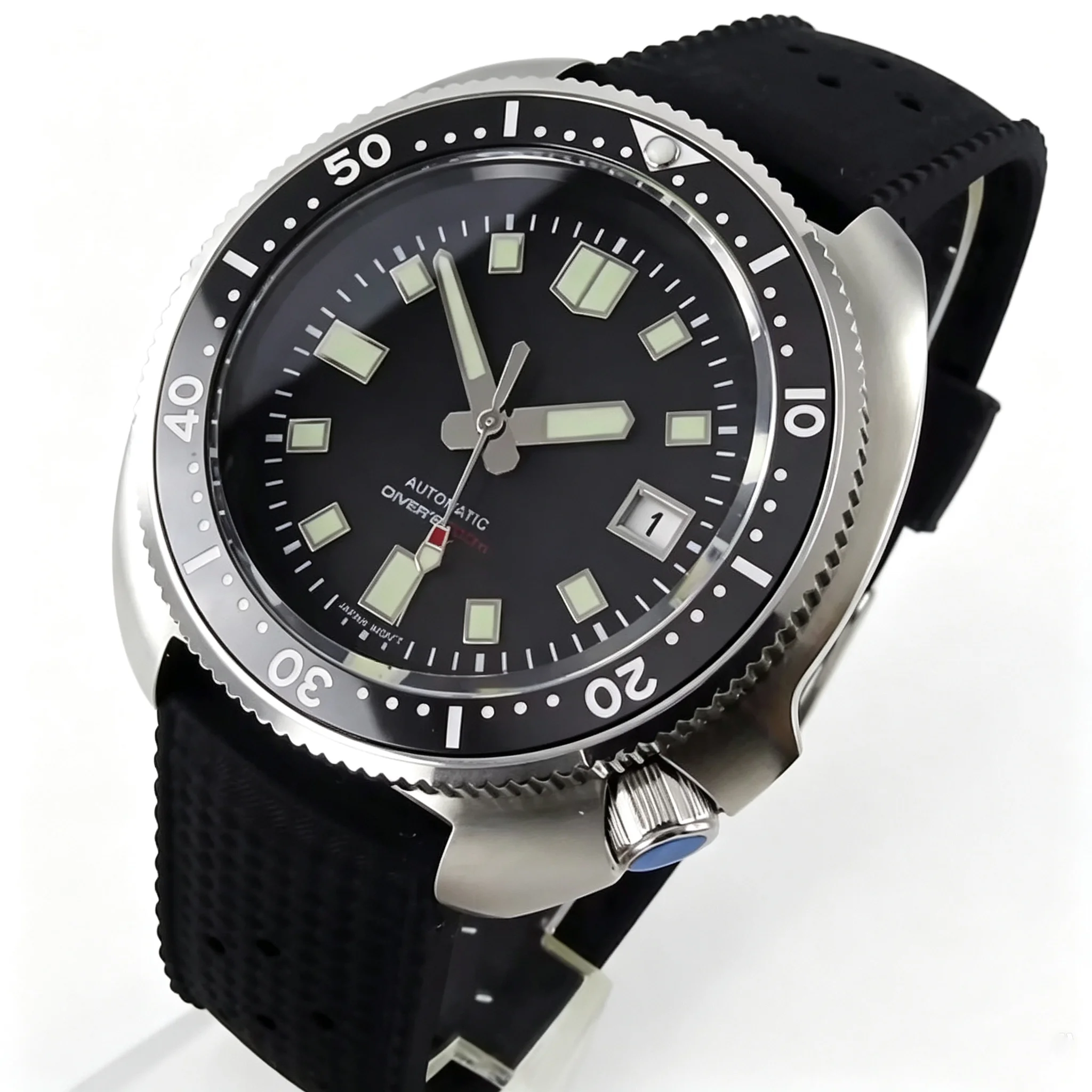 Tandorio 44mm Stainless Steel Automatic Mechanical Men Watch For Miyota 8215 200m Waterproof Sapphire Crystal Glass Diver Watch
Tandorio 44mm Stainless Steel Automatic Mechanical Men Watch For Miyota 8215 200m Waterproof Sapphire Crystal Glass Diver Watch