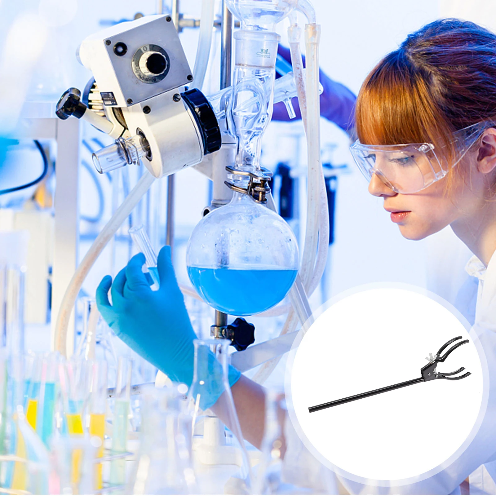 Adjustable 4-Prongs Labs Holder Test Tube Clamp For Laboratory Scientific Experiments Glass Beaker Clamp
Adjustable 4-Prongs Labs Holder Test Tube Clamp For Laboratory Scientific Experiments Glass Beaker Clamp