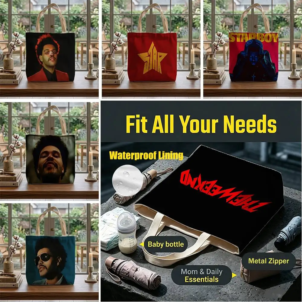 Star Starboy BY The Weekend Storage Bags Waterproof Canvas bags suitable for going to class, shopping, gifts, and commuting
Star Starboy BY The Weekend Storage Bags Waterproof Canvas bags suitable for going to class, shopping, gifts, and commuting