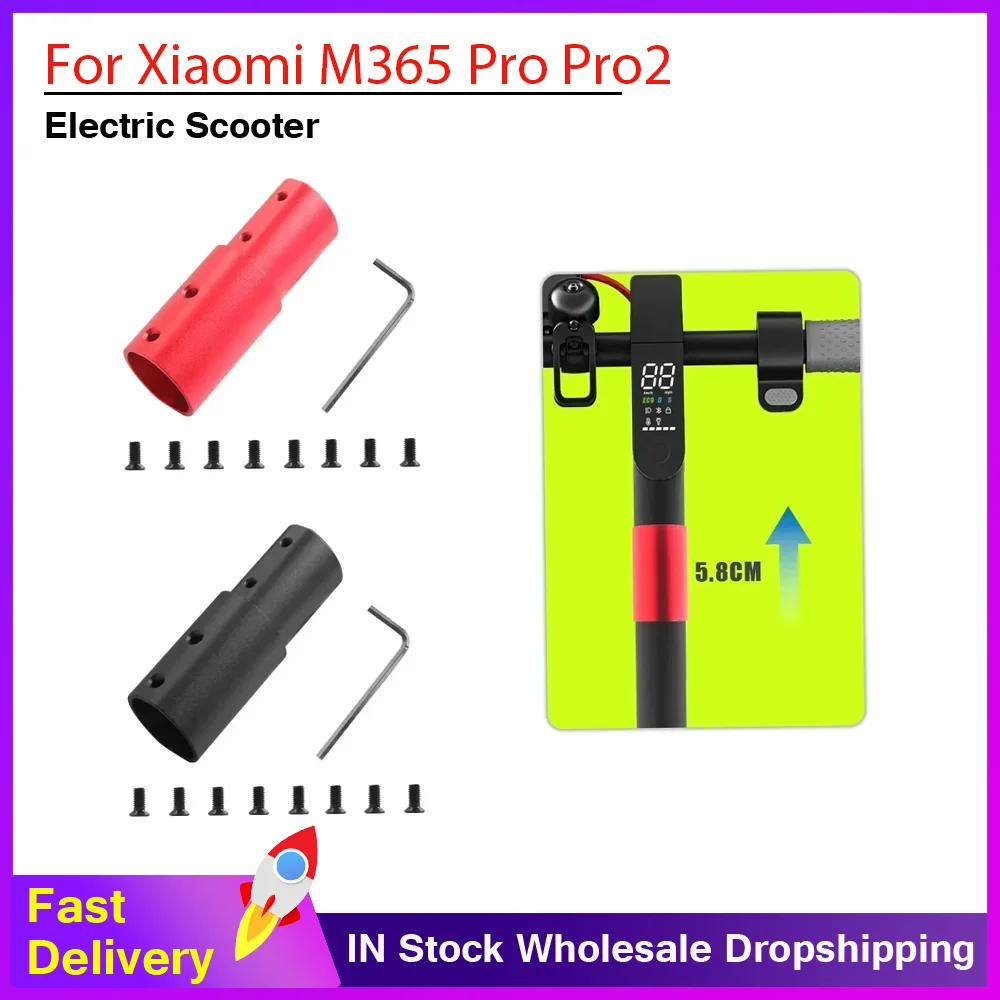 Aluminum Extension Tube Handlebar for Xiaomi M365 Pro Pro2 Scooter Accessories Extension Lengthening Replacement Parts
Aluminum Extension Tube Handlebar for Xiaomi M365 Pro Pro2 Scooter Accessories Extension Lengthening Replacement Parts