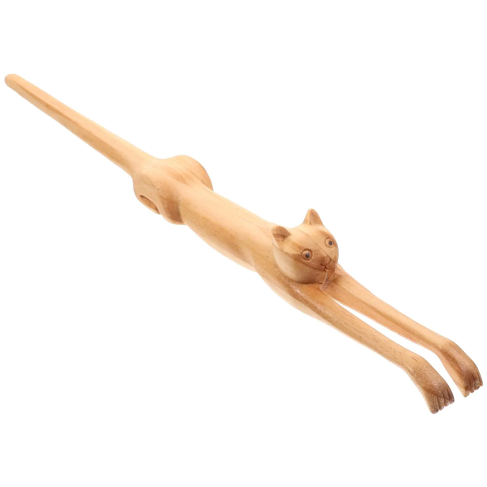 Wooden Long Wood Back Massager Massage Tool Massager Cat Shaped Itching Relief Tool Wooden Back Tickler
Wooden Long Wood Back Massager Massage Tool Massager Cat Shaped Itching Relief Tool Wooden Back Tickler