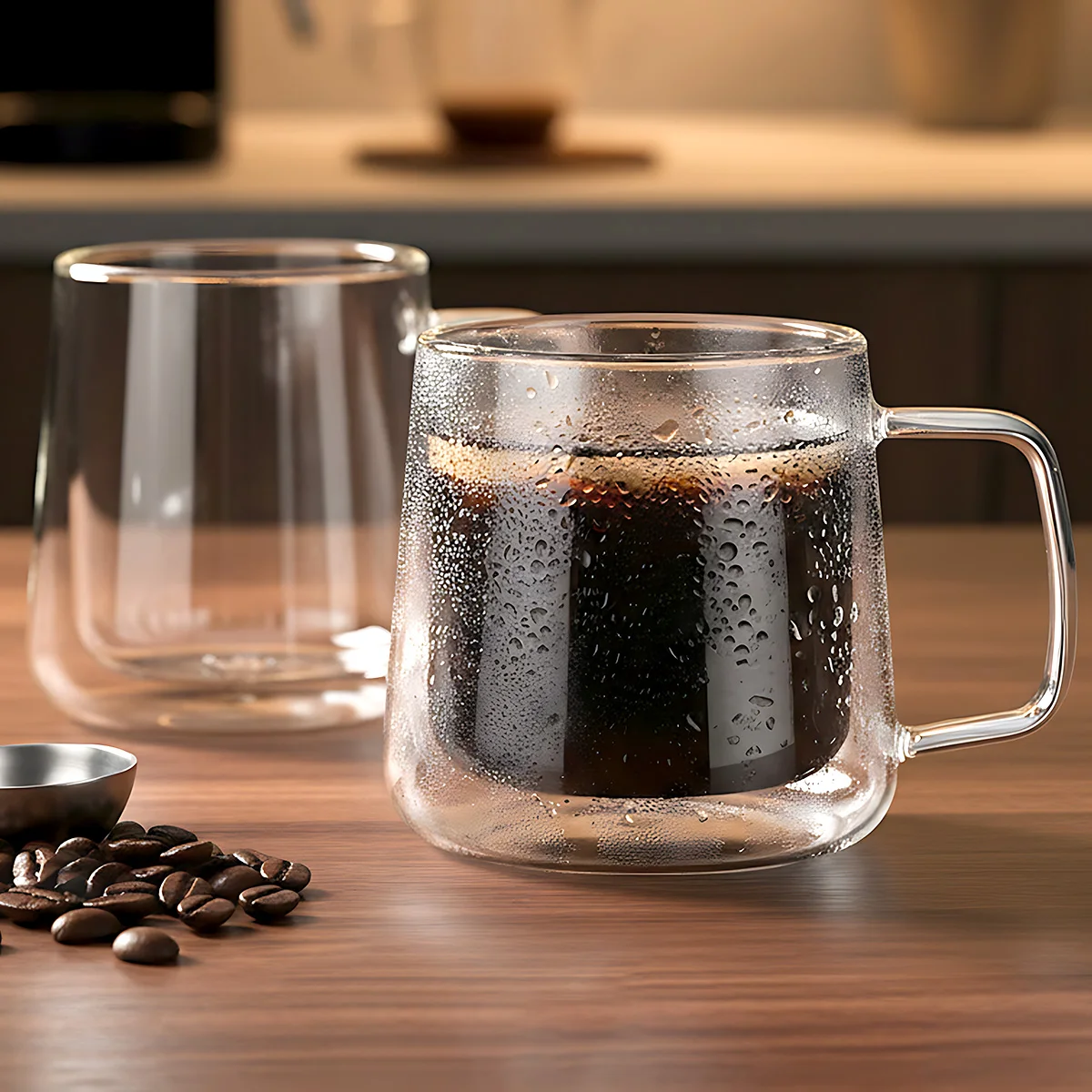 2pcs Double Wall Insulated Glass Cups with Handle, 13.5oz/24oz Glass Coffee Mugs, Clear Espresso Mugs for Latte, Cappuccino
2pcs Double Wall Insulated Glass Cups with Handle, 13.5oz/24oz Glass Coffee Mugs, Clear Espresso Mugs for Latte, Cappuccino
