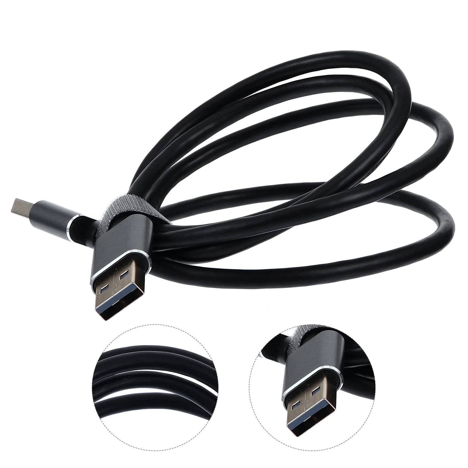 Data Line Double End USB Cable Hubs Male to 30 Cord Double-ear Steamer Extension Adapter
Data Line Double End USB Cable Hubs Male to 30 Cord Double-ear Steamer Extension Adapter