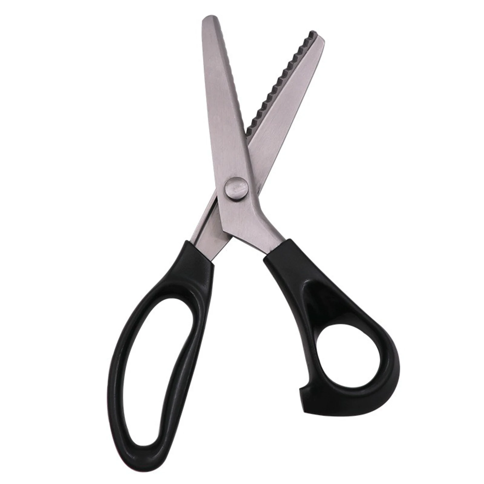 Stainless Steel Fabric Cloth Crafts Scissors, Triangle /Circle Arc Teeth Lace Dressmaking Zig Zag Cut Tailor's Sewing Shears
Stainless Steel Fabric Cloth Crafts Scissors, Triangle /Circle Arc Teeth Lace Dressmaking Zig Zag Cut Tailor's Sewing Shears