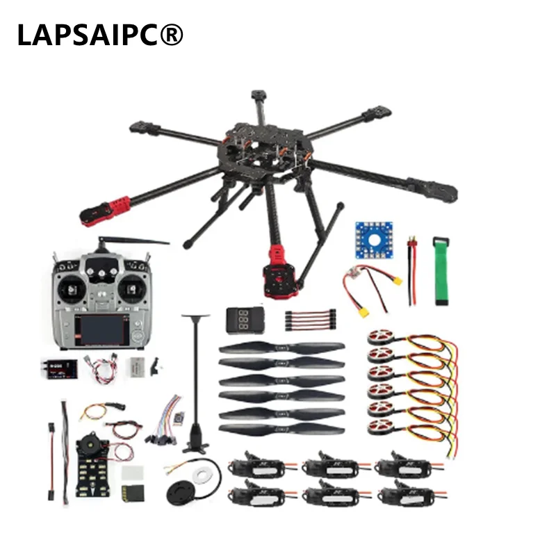 DIY Full Set Hexacopter GPS Drone ARF Aircraft Kit for Tarot FY690S 750KV Motor PIX 2.4.8 32 Bit Flight Controller
DIY Full Set Hexacopter GPS Drone ARF Aircraft Kit for Tarot FY690S 750KV Motor PIX 2.4.8 32 Bit Flight Controller