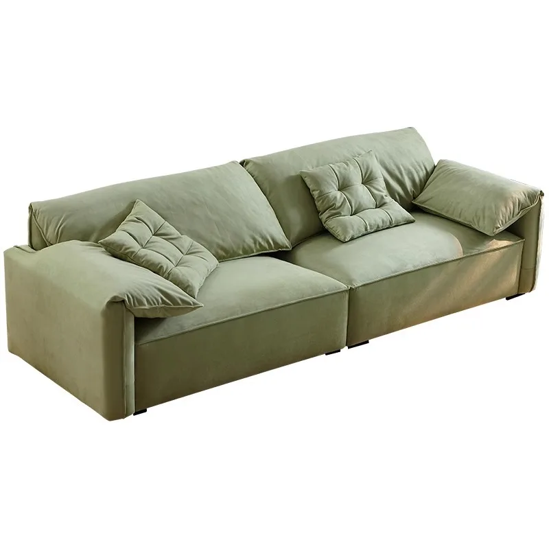 Elephant Ear Sofa Light Luxury Minimalist Designer Living Room Small Apartment Straight Row Frosted Cloth
Elephant Ear Sofa Light Luxury Minimalist Designer Living Room Small Apartment Straight Row Frosted Cloth