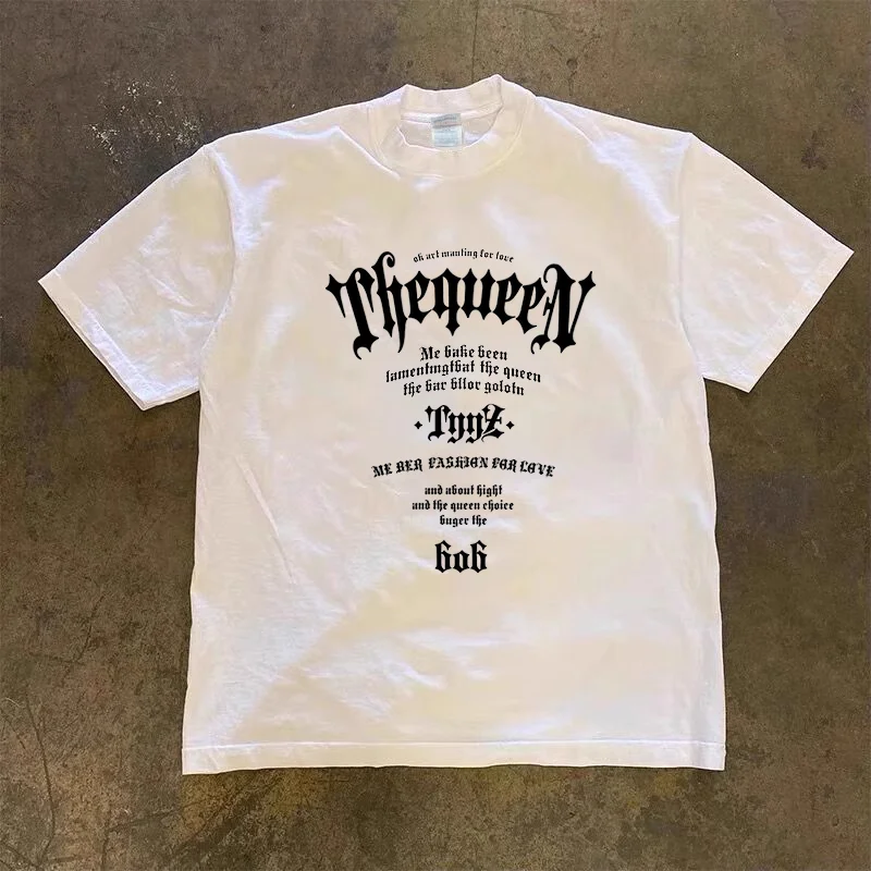 Hip Hop Kawaii 2025 new font printed T-shirt plus size T-shirt men's and women's short sleeved top Harajuku retro
Hip Hop Kawaii 2025 new font printed T-shirt plus size T-shirt men's and women's short sleeved top Harajuku retro