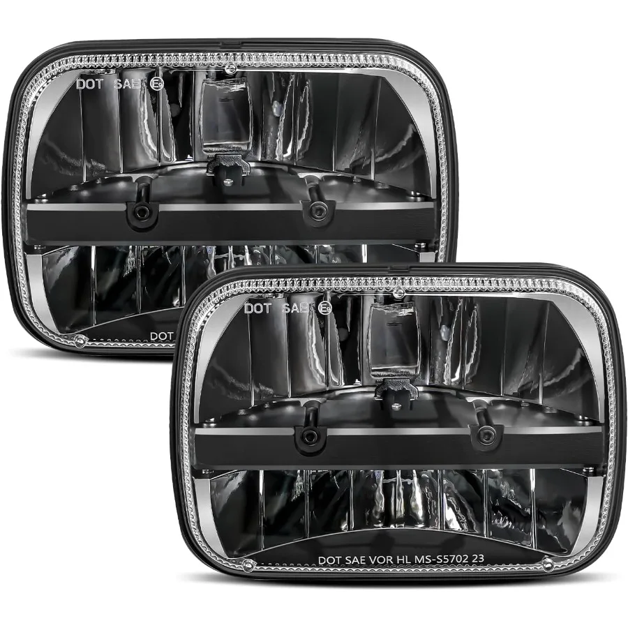 5x7 светодиодные фары 2 шт. 7x6 светодиодные фары отражатель Plug and Play H6054 H5054 Hi Lo герметичный луч, одобренный DOT, совместимый с гарантией качества
5x7 светодиодные фары 2 шт. 7x6 светодиодные фары отражатель Plug and Play H6054 H5054 Hi Lo герметичный луч, одобренный DOT, совместимый с гарантией качества