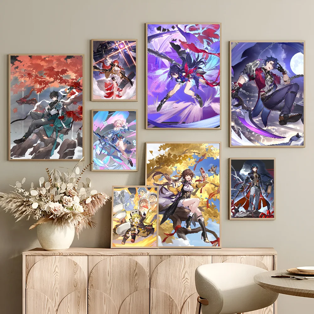 Honkai Star Rail Vintage Posters Sticky Retro Kraft Paper Sticker DIY Room Bar Cafe Stickers Wall Painting
Honkai Star Rail Vintage Posters Sticky Retro Kraft Paper Sticker DIY Room Bar Cafe Stickers Wall Painting