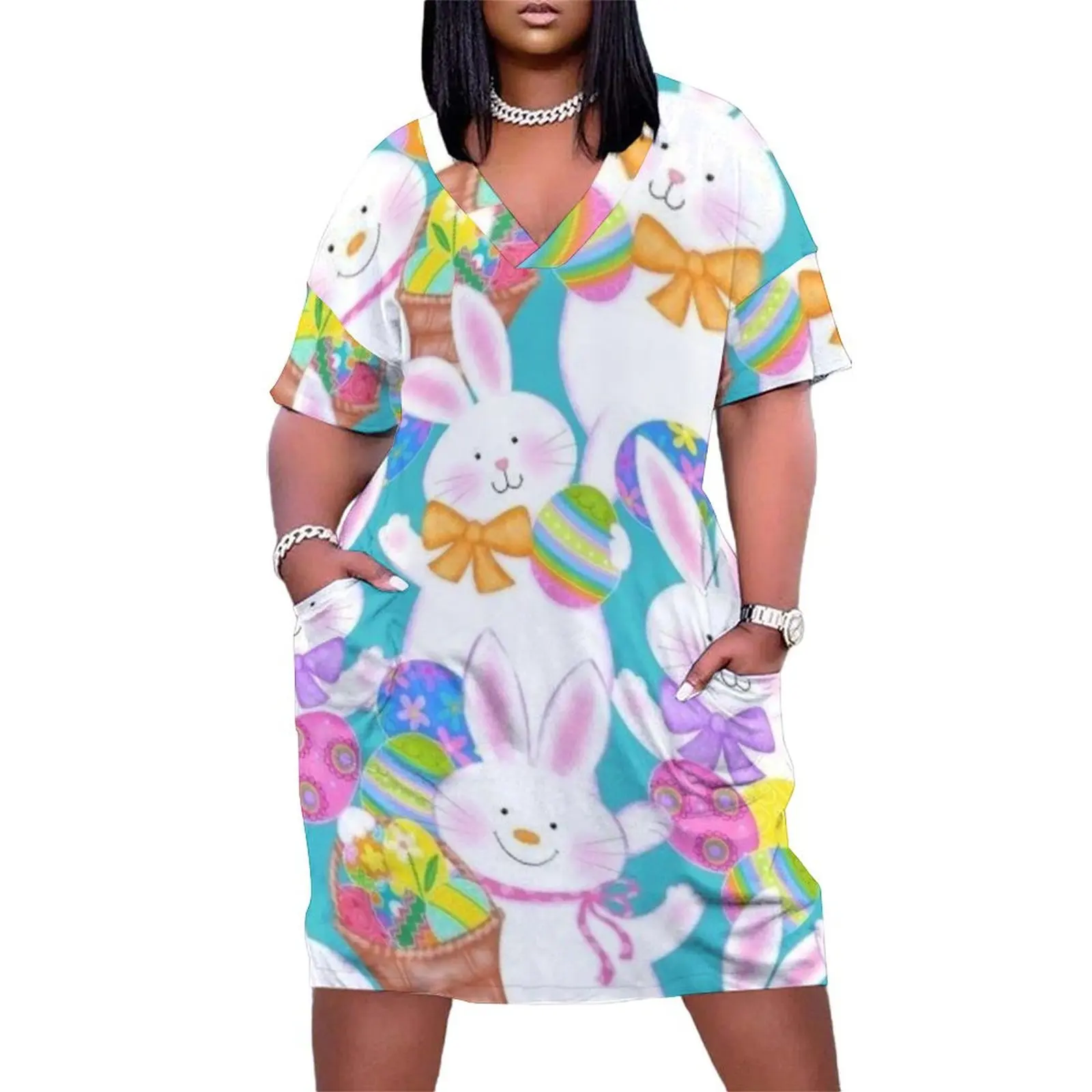 Easter Loose Pocket Dress womens dress elegant evening dresses for women 2025 evening dress women
Easter Loose Pocket Dress womens dress elegant evening dresses for women 2025 evening dress women