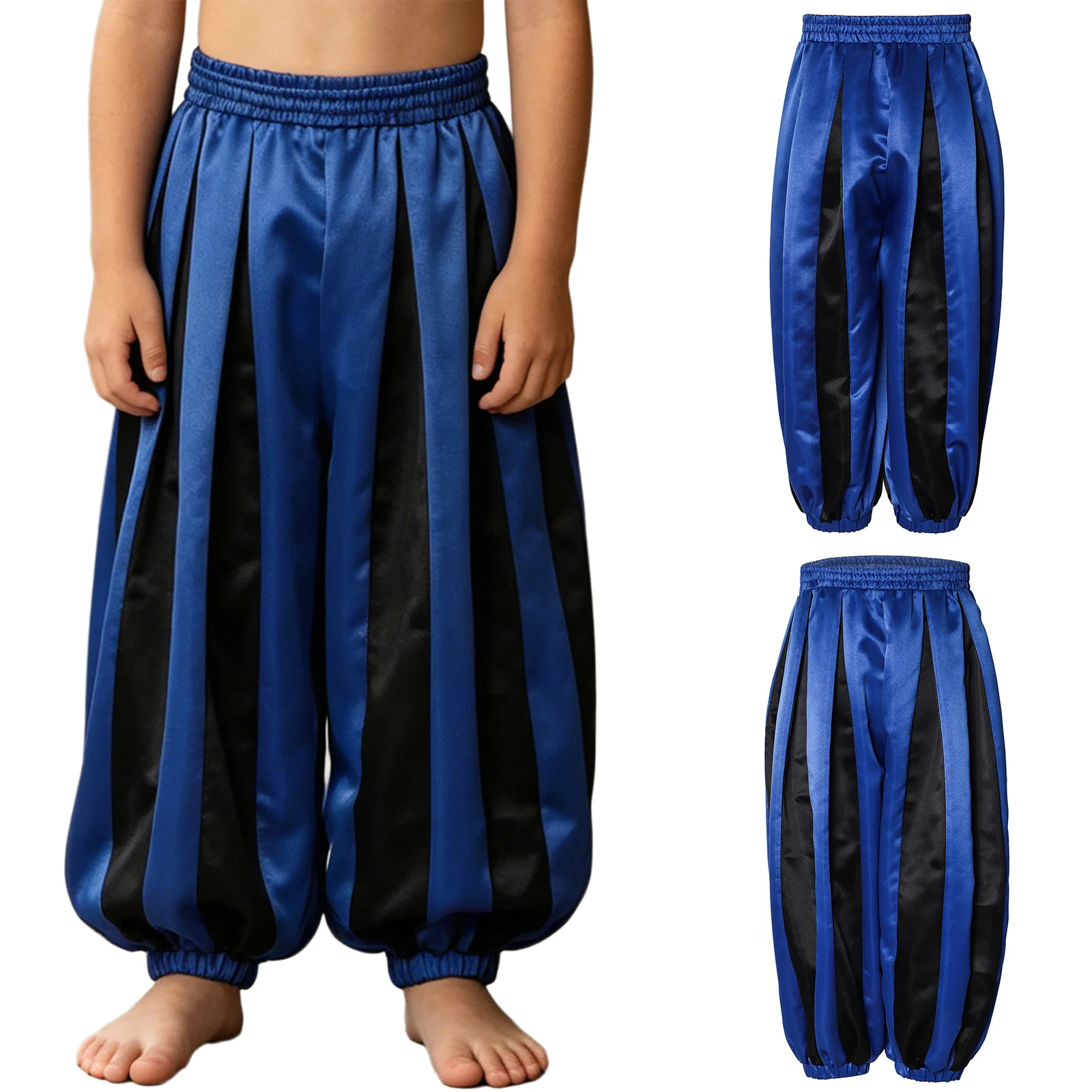 Kids Boys Medieval Pirate Pants Renaissance Baggy Harem Viking Costume Color Block Trousers for Halloween Cosplay
Kids Boys Medieval Pirate Pants Renaissance Baggy Harem Viking Costume Color Block Trousers for Halloween Cosplay