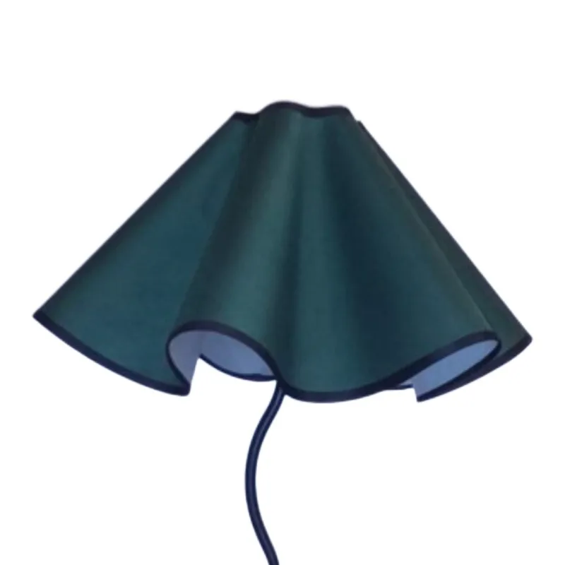 Retro Green Petal Table Lamp Shade Cloth Clip Desk Lamp E27 Bulb Light Cover Floor Light Shade for hotel bedroom Accessories
Retro Green Petal Table Lamp Shade Cloth Clip Desk Lamp E27 Bulb Light Cover Floor Light Shade for hotel bedroom Accessories