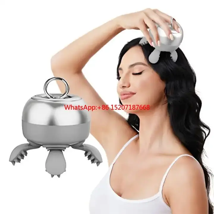 Waterproof Handheld Electric Scalp Massager Hair Growth Portable Rechargeable Head Massager Scalp Stress Relaxwith 8 Removable
Waterproof Handheld Electric Scalp Massager Hair Growth Portable Rechargeable Head Massager Scalp Stress Relaxwith 8 Removable