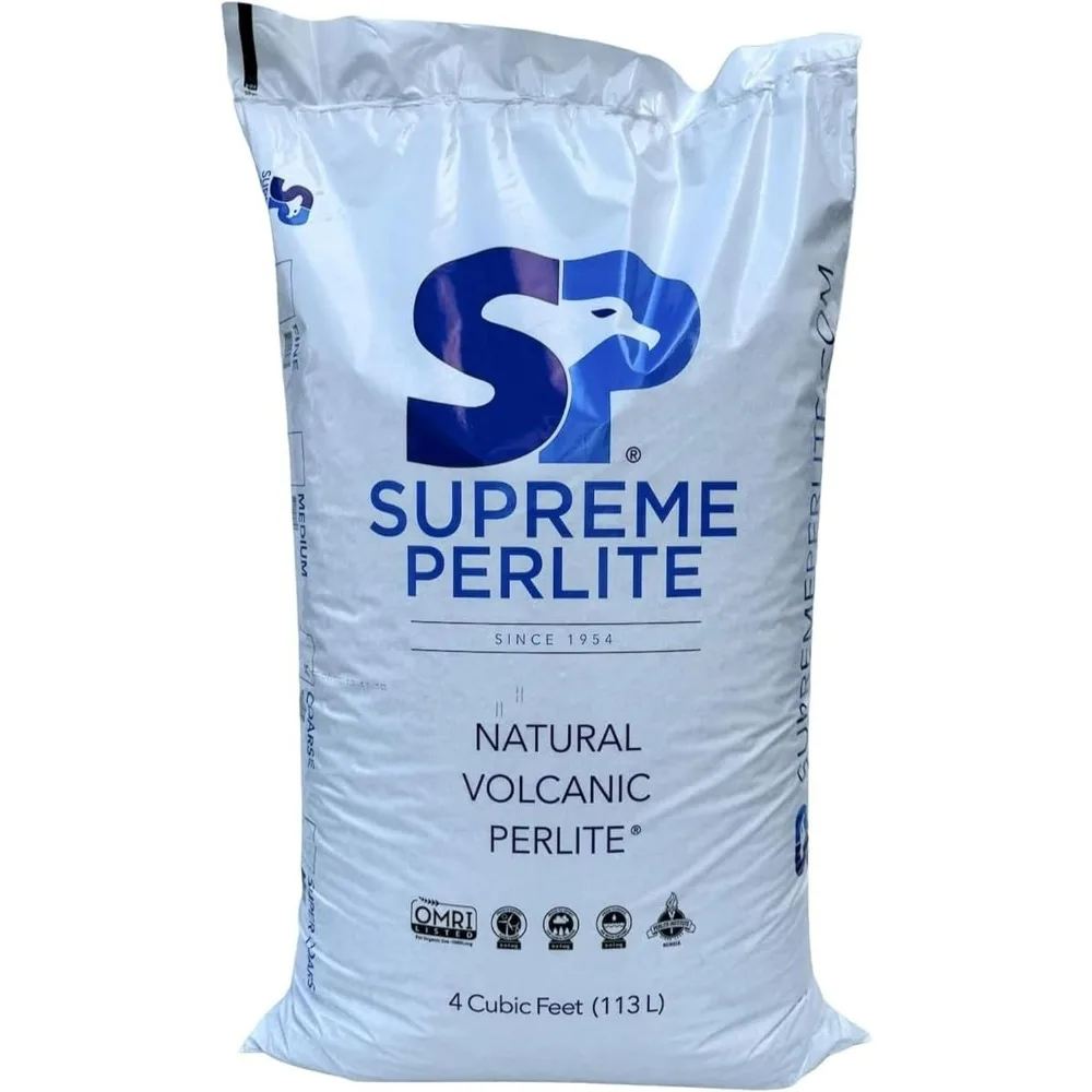 Supreme Perlite Coarse Horticultural Perlite 4 Cu Ft, Soil Aeration Potting Mix, Natural Growing Media for Indoor Outdoor Plants
Supreme Perlite Coarse Horticultural Perlite 4 Cu Ft, Soil Aeration Potting Mix, Natural Growing Media for Indoor Outdoor Plants